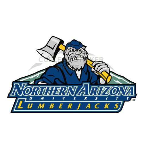 Personal Northern Arizona Lumberjacks Iron-on Transfers (Wall Stickers)NO.5645